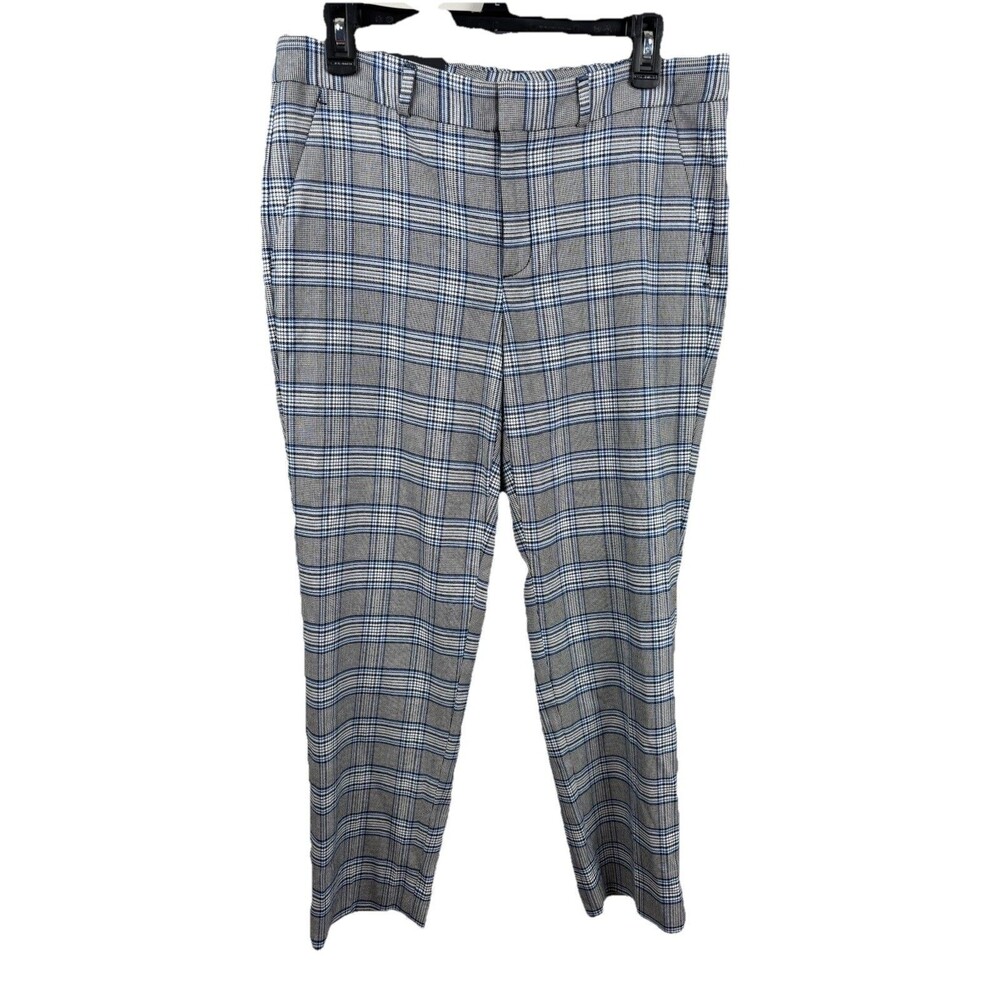 Banana Republic NWT Plaid Pants, 8R,  Ankle Length Mid-Rise Avery Stretch 8